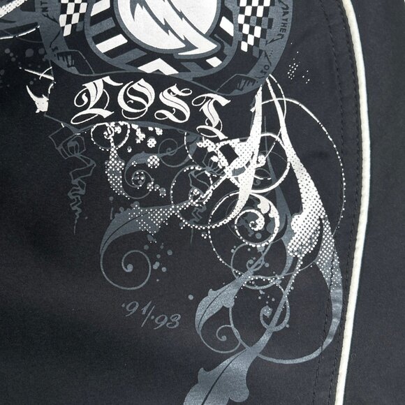 Lost Enterprises Mayhem Black Sheep Y2K Board Shorts Men's 34 - Picture 5 of 13